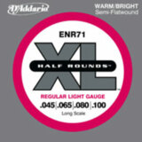 D'Addario / Half Rounds ENR71 Regular Light 45-100 Long Scale