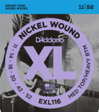 D'Addario / EXL116 Medium TopHeavy Bottom 11-52 쥭