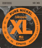 D'Addario / EPN110 Pure Nickel Regular Light 10-45 쥭