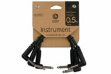 Planet Waves by DAddario / Classic Series Instrument Patch Cables PW-CGTP-305 (15cm L-L 3pack)