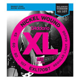 D'Addario / EXL170BT Balanced Tension Regular Light 45-107 Long Scale ١