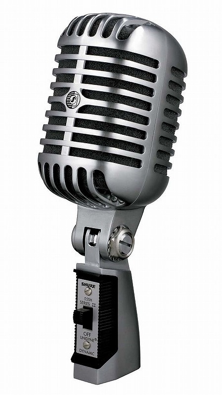 SHURE シュア / 55SH レジェンダリーエルビスマイクロホン ダイナミックマイク【超定番】【国内正規品2年保証】【お取り寄せ商品】