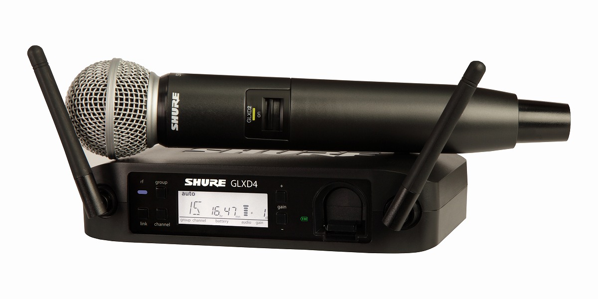 SHURE シュアー / GLXD24/SM58 ワイヤレスマイク【お取り寄せ商品