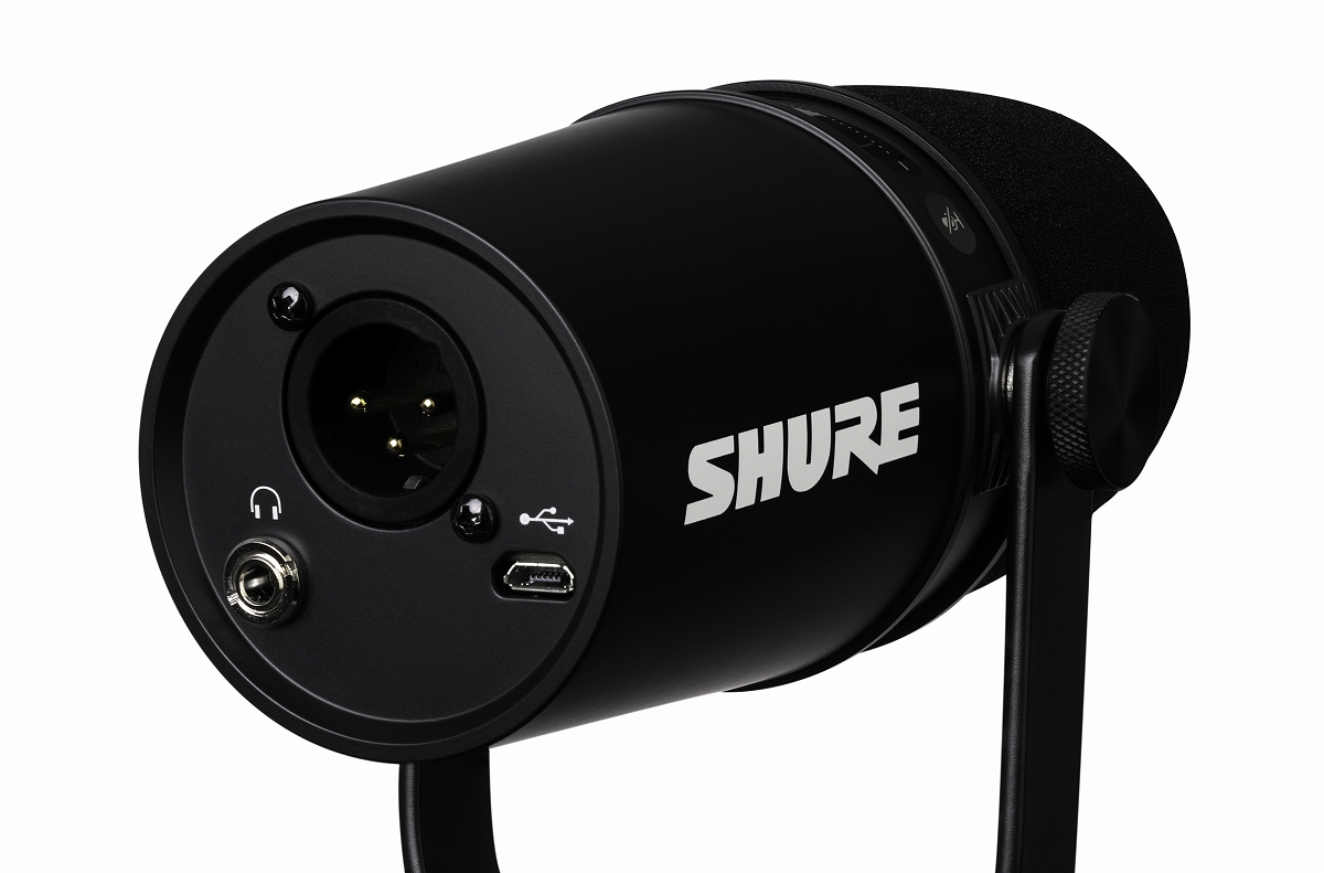 SHURE シュア / MV7 ブラック (MV7-K-J) ポッドキャスト