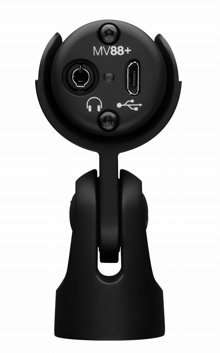 SHURE シュア MV88+ステレオ USB マイクロホン MV88+ Stereo USB Microphone - Stereo Condenser Microphone