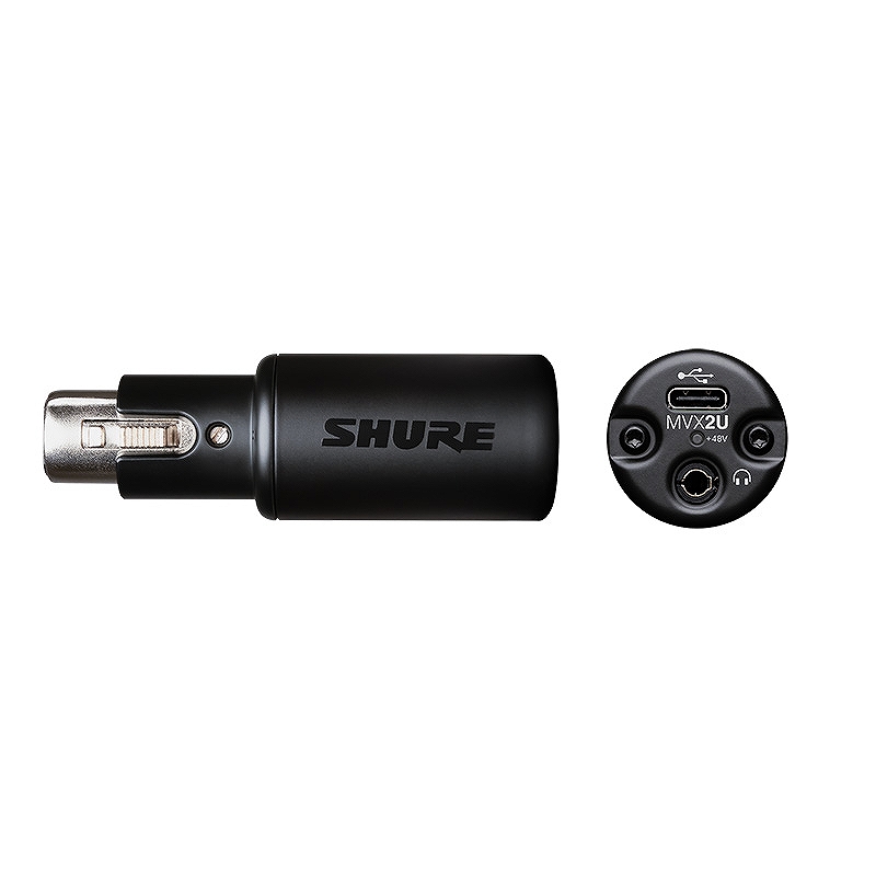SHURE シュア / MVX2U デジタルオーディオインターフェース