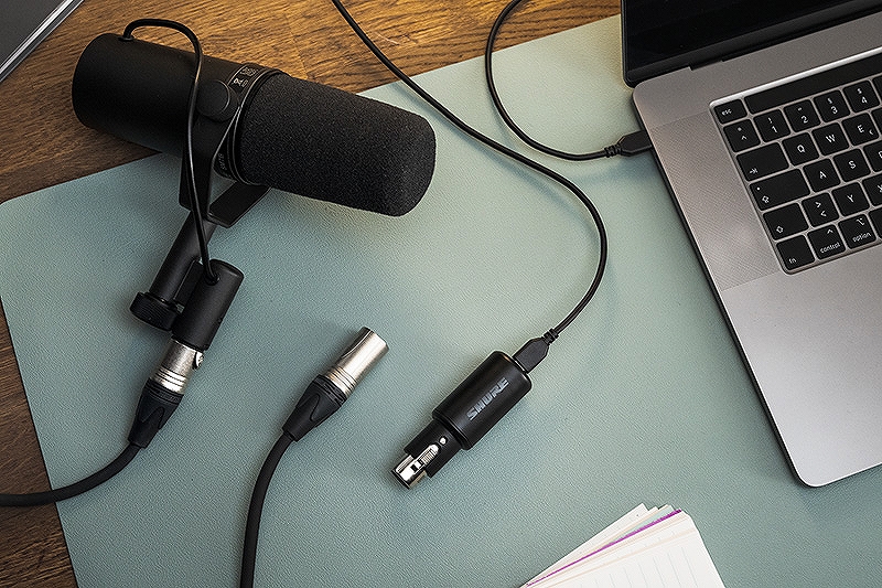 SHURE シュア / MVX2U デジタルオーディオインターフェース | イシバシ楽器