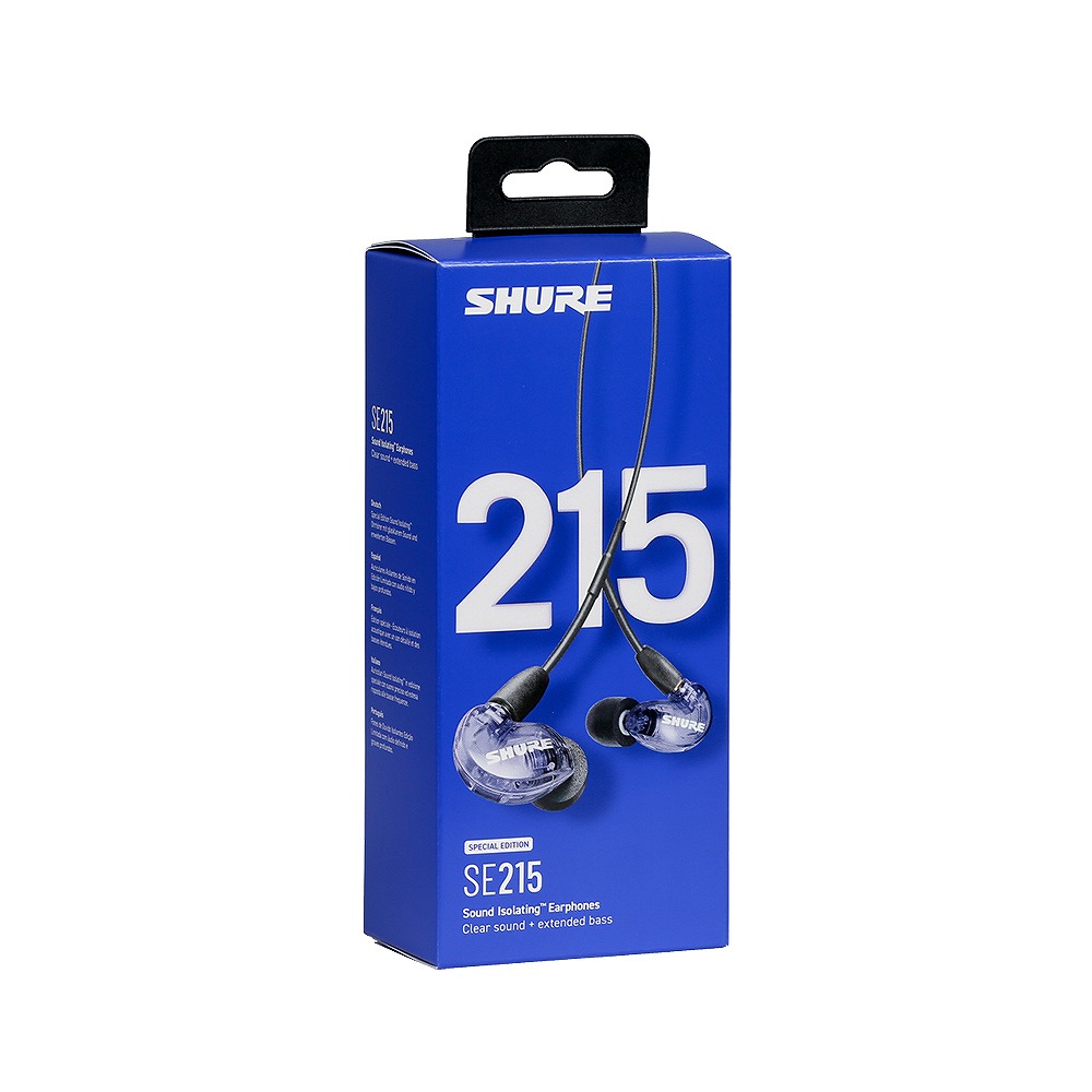 SHURE / SE215 Special Edition Purple (SE215SPE-PL-A) SE215 高遮音 