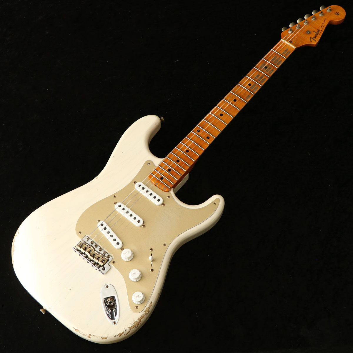 美品Fender Stratocaster アイボリー Fender Custom Shop / Limited 1954 Stratocaster Relic Aged