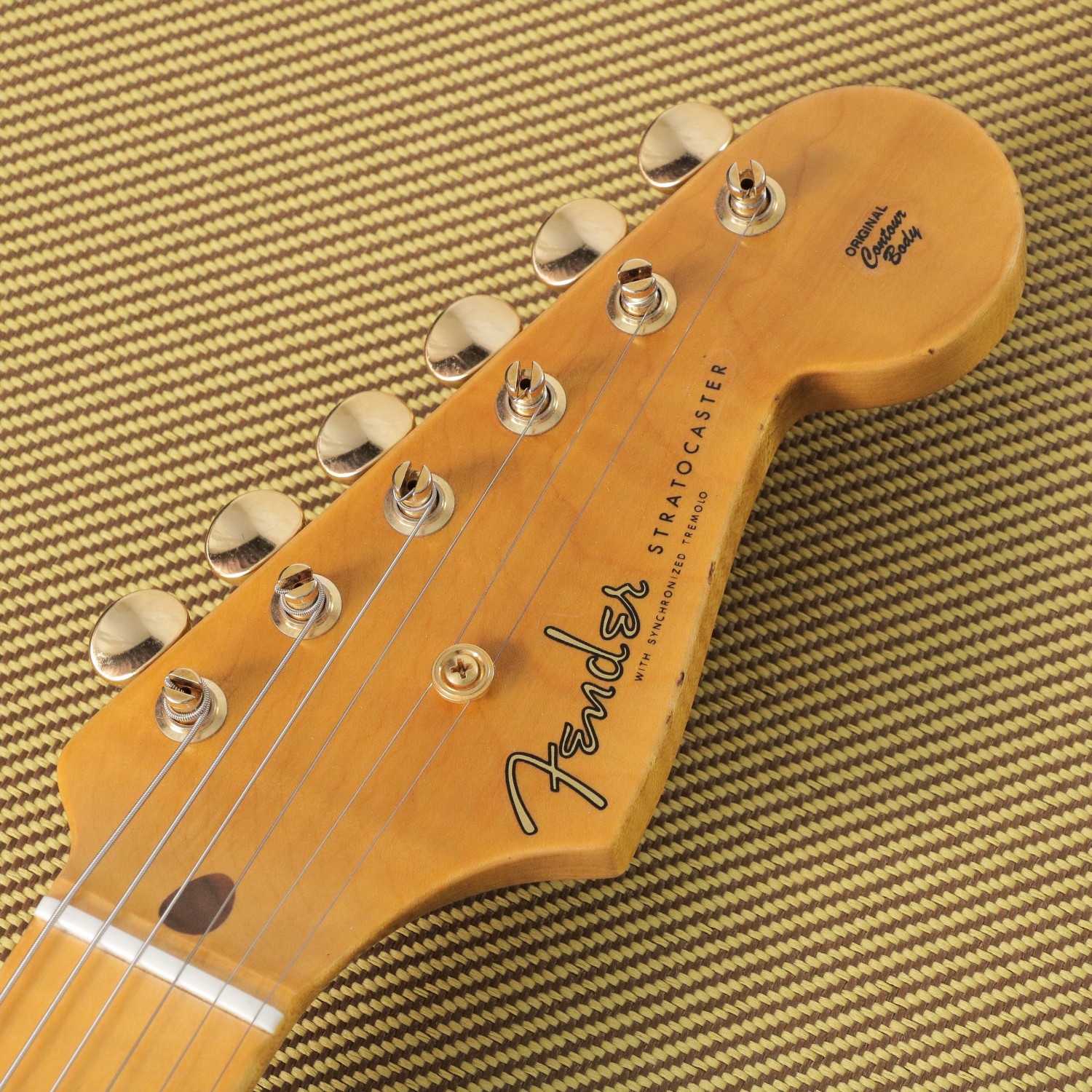 Vintageストラト/美品 Early'54 Sunburst/Maple neck VG-2240｜ビンテージフェンダー