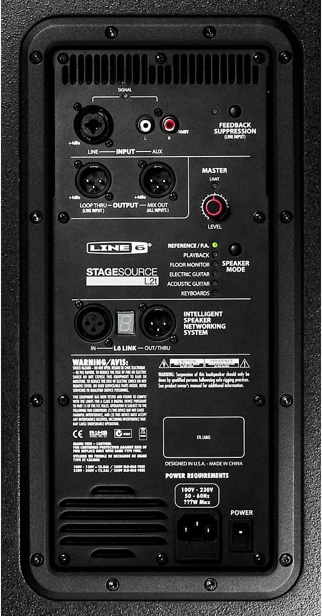 Line6 ラインシックス / StageSource L2T パワードスピーカー【生産