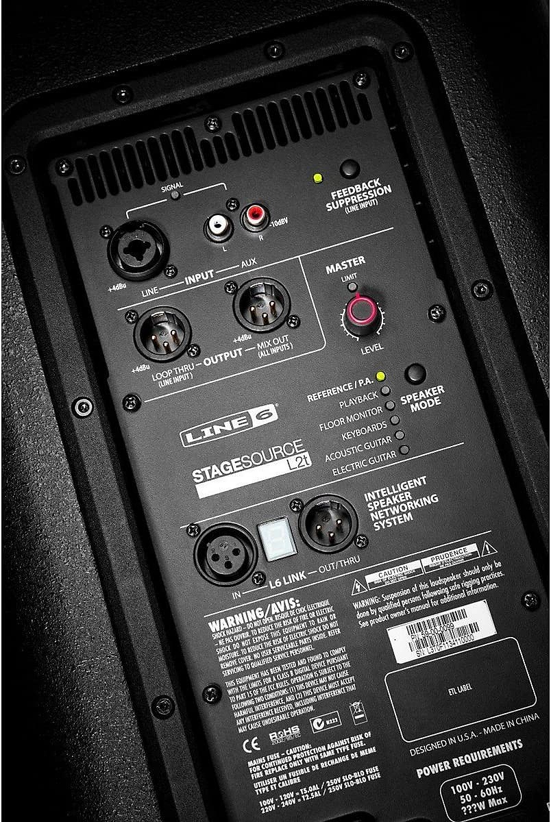 Line6 ラインシックス / StageSource L2T パワードスピーカー【生産