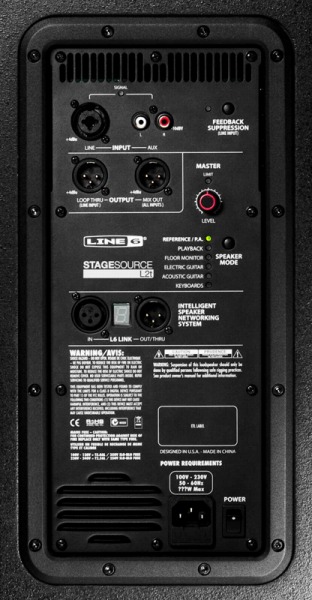 配信機器・PA機器・レコーディング機器 Line6 L2T LINE6(ラインシックス) ／ StageSource L2t - 2-wayパワード
