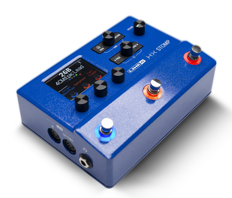 LINE6 / HX STOMP Lightning Blue 限定カラー コンパクト ギター 