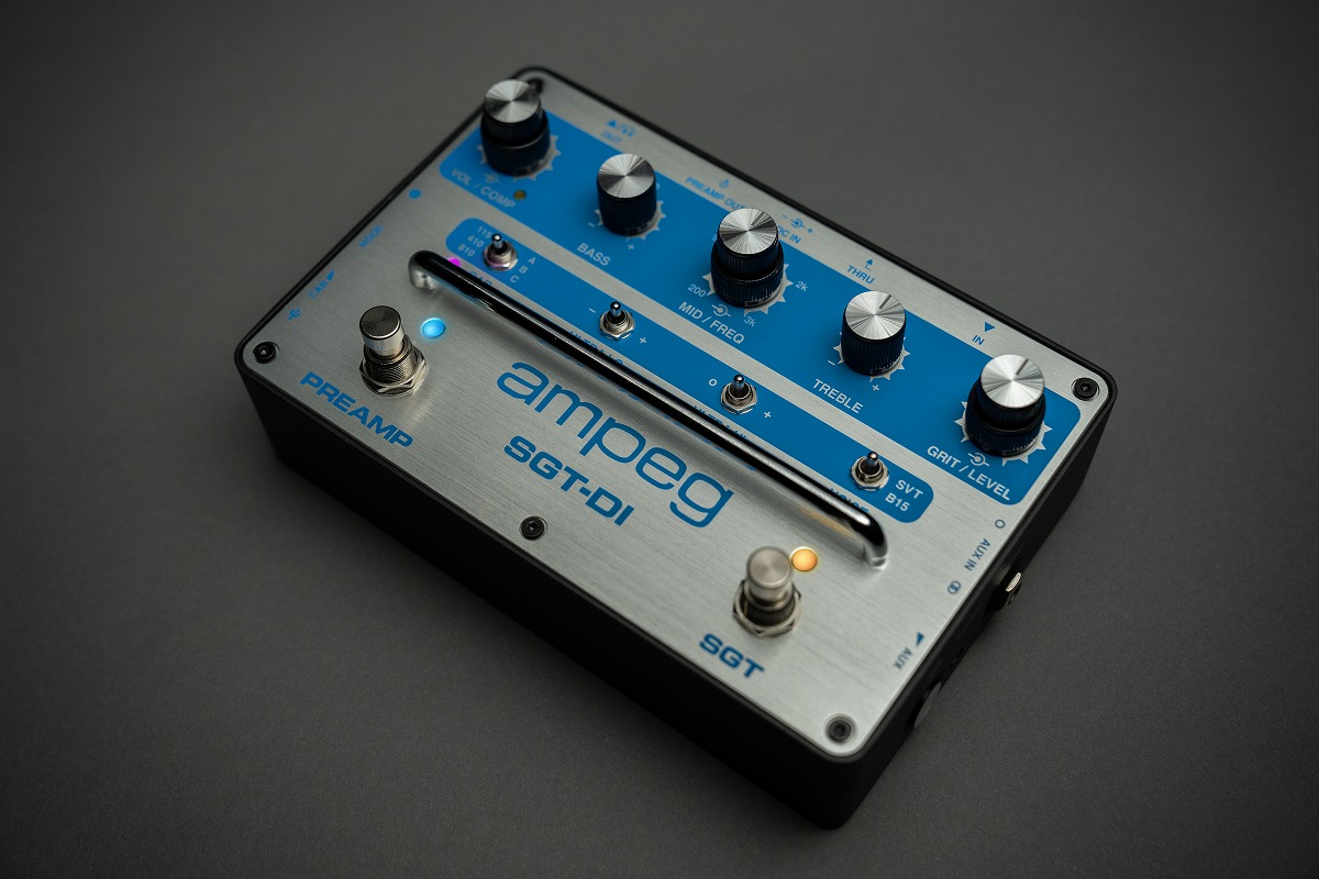 完全数量限定モデル】Ampeg / SGT-DI Blue Line Bass Preamp
