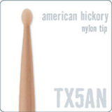 PROMARK / TX5AN  Hickory 5A Nylon Tip Drumstick