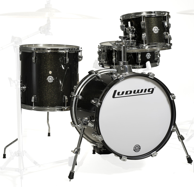 Ludwig / LC179X016 BREAKBEATS BLACK GOLD SPARKLE ラディック