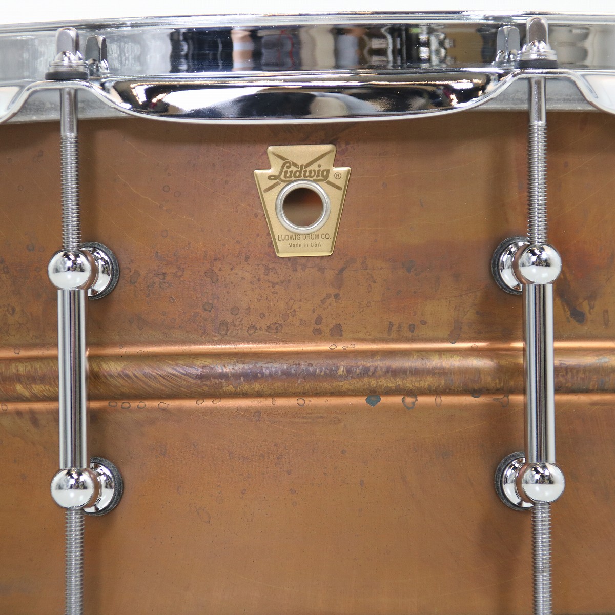 Ludwig ラディック / LC663T Copper Phonic Raw Finish Tube