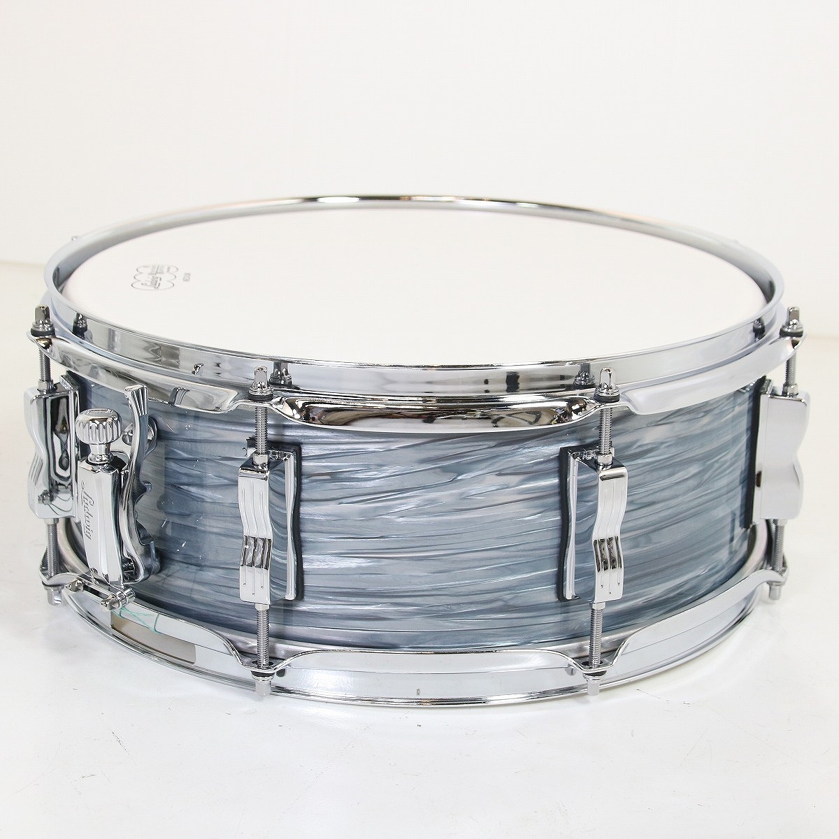 LS908 2Q JAZZ FEST Snare Drum 14x5.5 Vintage Blue Oyster
