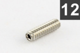 ALLPARTS / 7536 Pack of 12 Steel #4-40 Bridge Height Screws Ĵѥͥڼʡۥѡ