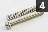 ALLPARTS / 7530 Pack of 4 Steel Bridge Length Screws