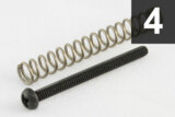 ALLPARTS / 7548 Pack of 4 Black Humbucking Screws PU⤵Ĵӥ&ץ 4 ѡ
