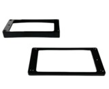 ALLPARTS / 8250 CURVED NECK AND BRIDGE HUMBUCKING PICKUP RING SET Black[PC-0733-023]