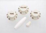 Allparts 5026 Parchment Knob Set for ST ѡ