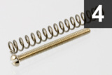 Allparts Nickel Slot Head Humbucking Screws ӥץ󥰳4 ѡ