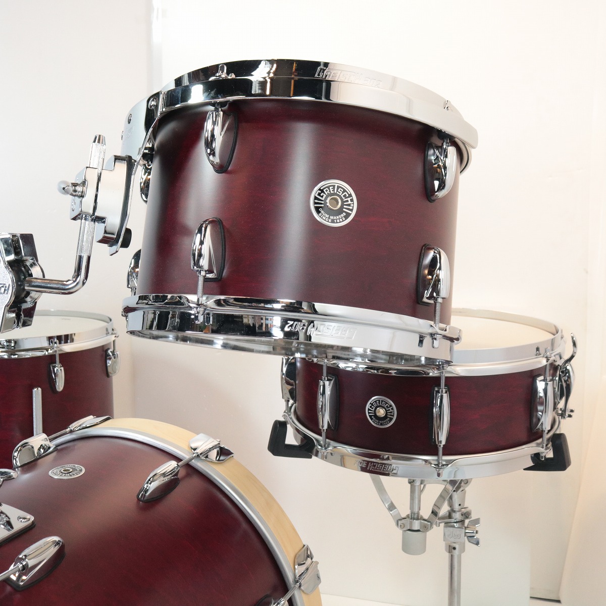 美品帯付 クレイドルオブフィルス CD4枚セット GRETSCH / GB-J484 Brooklyn 18インチバスドラム4点キット