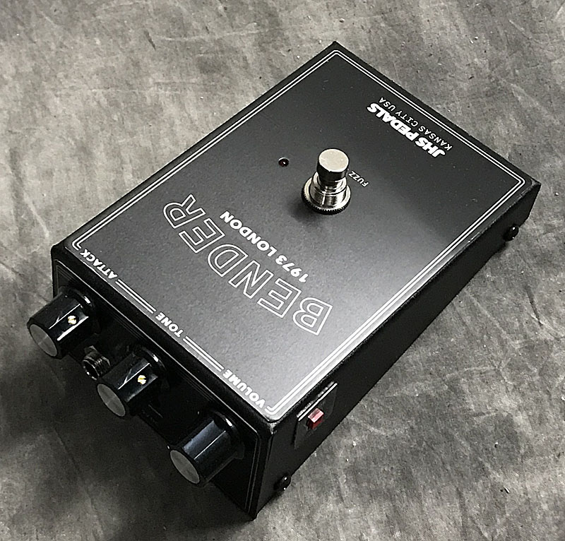JHS PEDALS BENDER 1973LONDON FUZZ エフェクター JHS Bender Vintage-style Fuzz Effect Pedal | Sweetwater