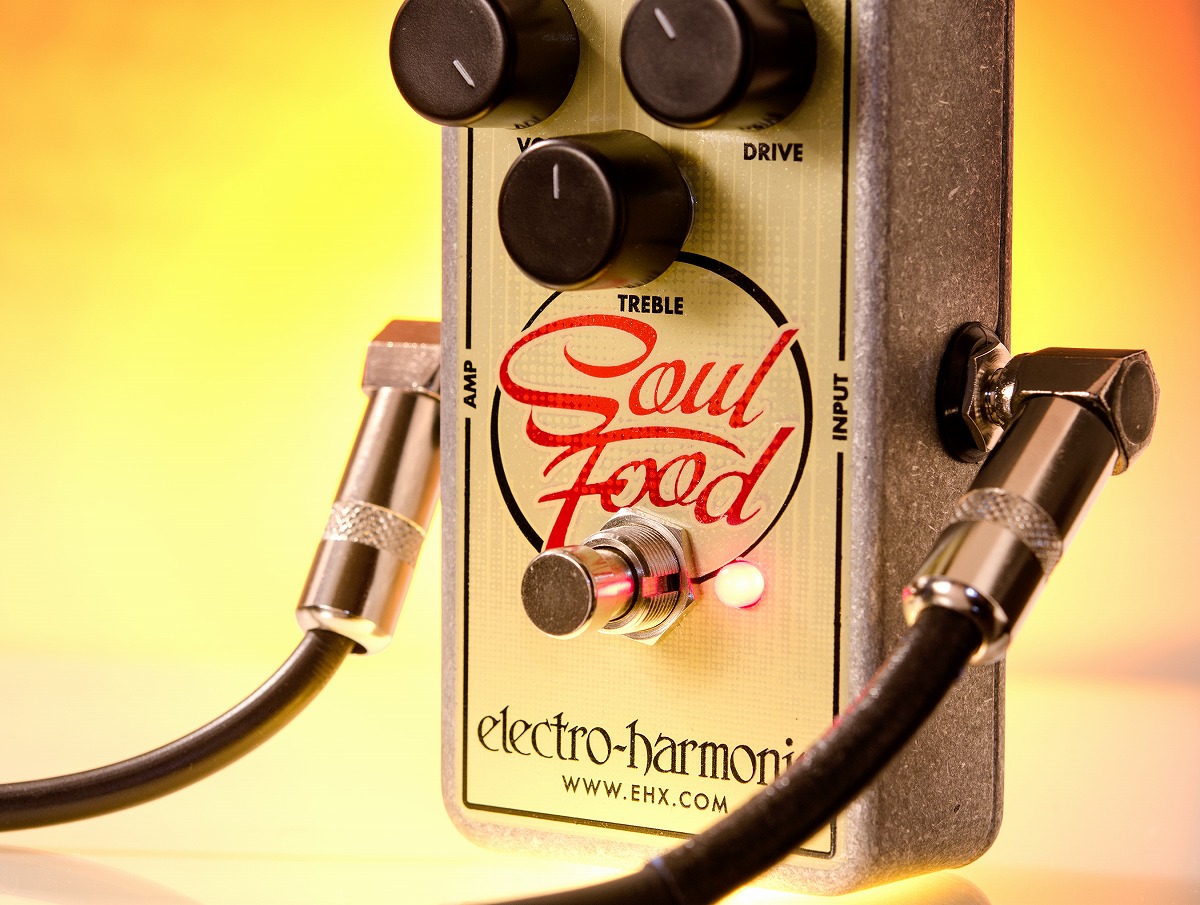 ギター soul food overdrive Electro-Harmonix Soul Food Transparent Overdrive Pedal - YouTube