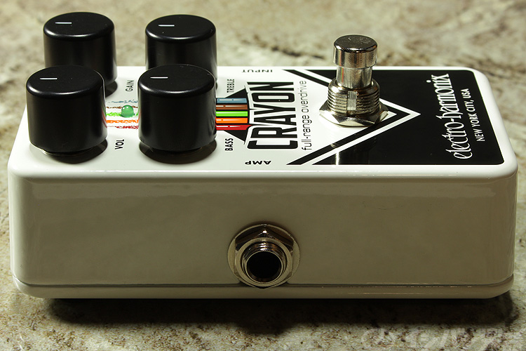 electro-harmonix CRAYON フルレンジオーバードライブ オーバードライブ】Electro-Harmonix からフルレンジ・オーバー