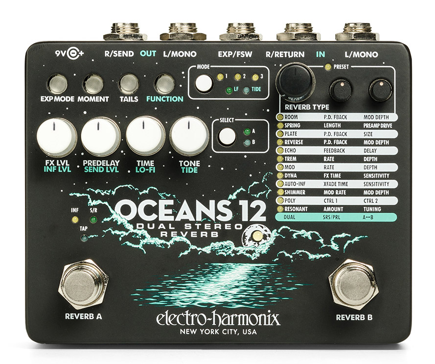 イシバシ楽器　ELECTRO-HARMONIX　OCEANS　エレクトロハーモニックス　12