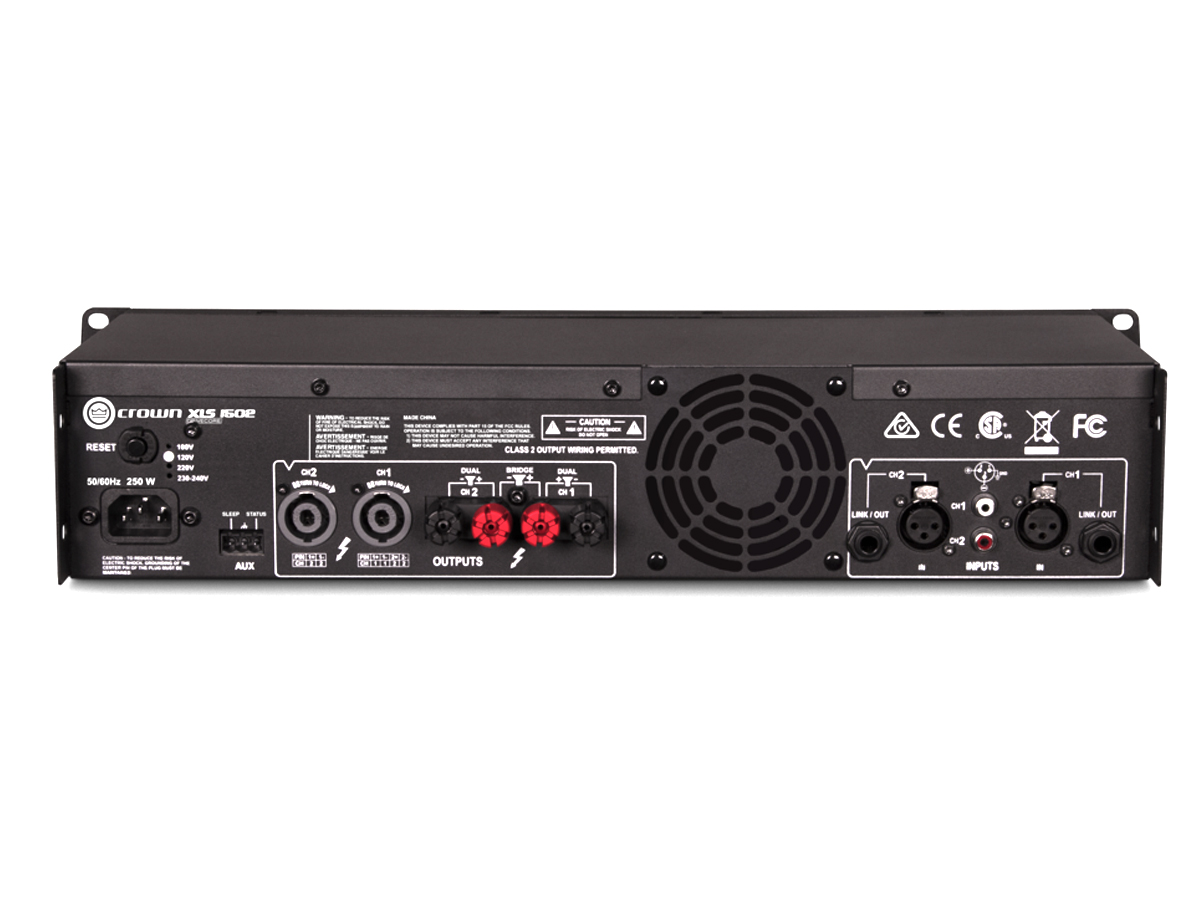 CROWN / XLS1502 パワーアンプ【国内正規保証3年付】 《お取寄せ