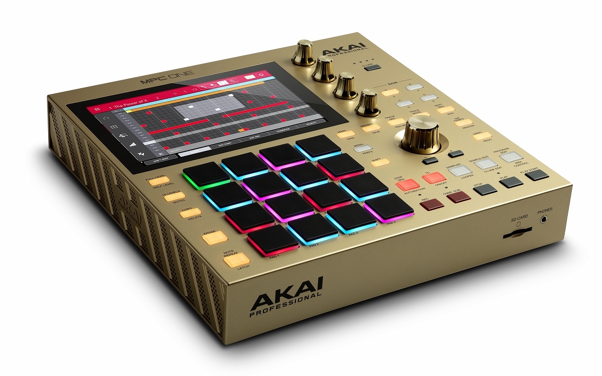 AKAI アカイ / MPC One Gold 限定カラー スタンドアローンMPC