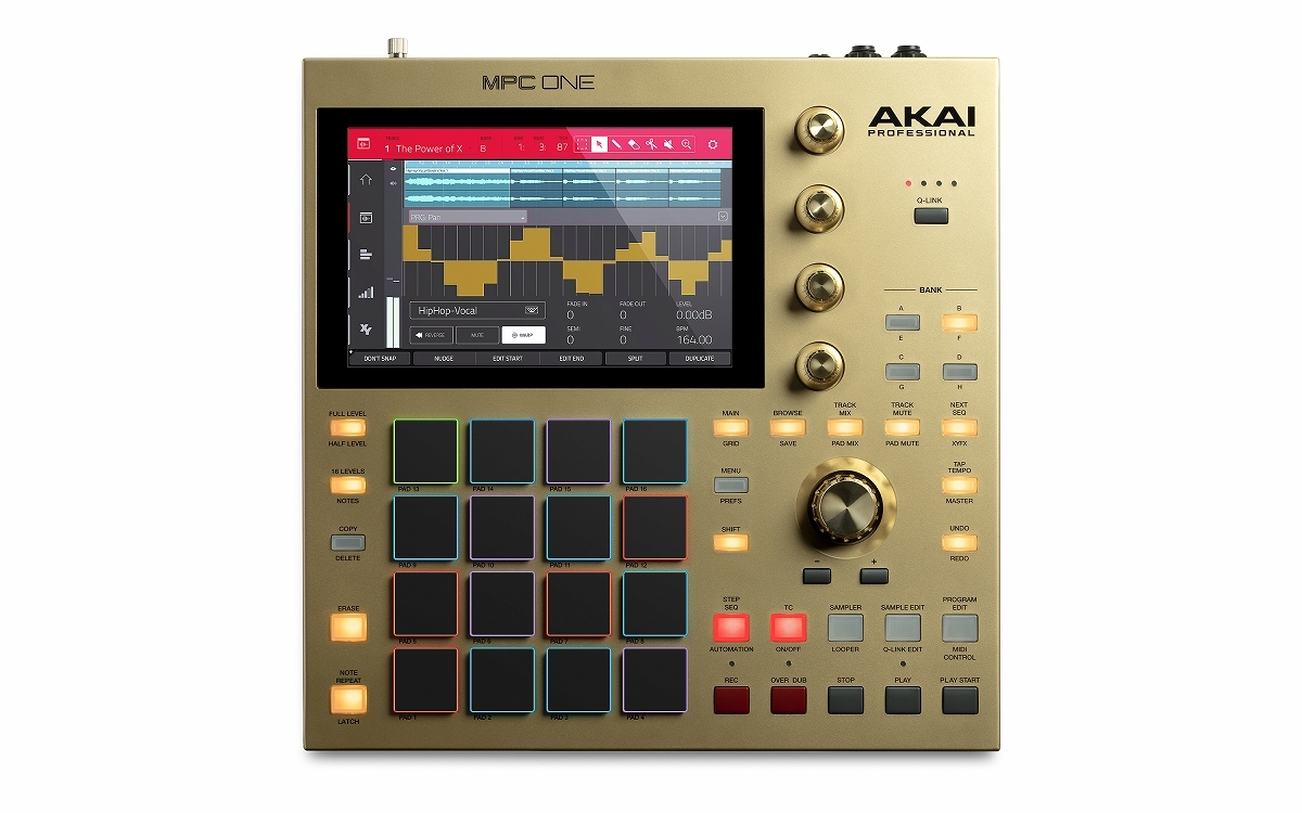 AKAI アカイ / MPC One Gold 限定カラー スタンドアローンMPC