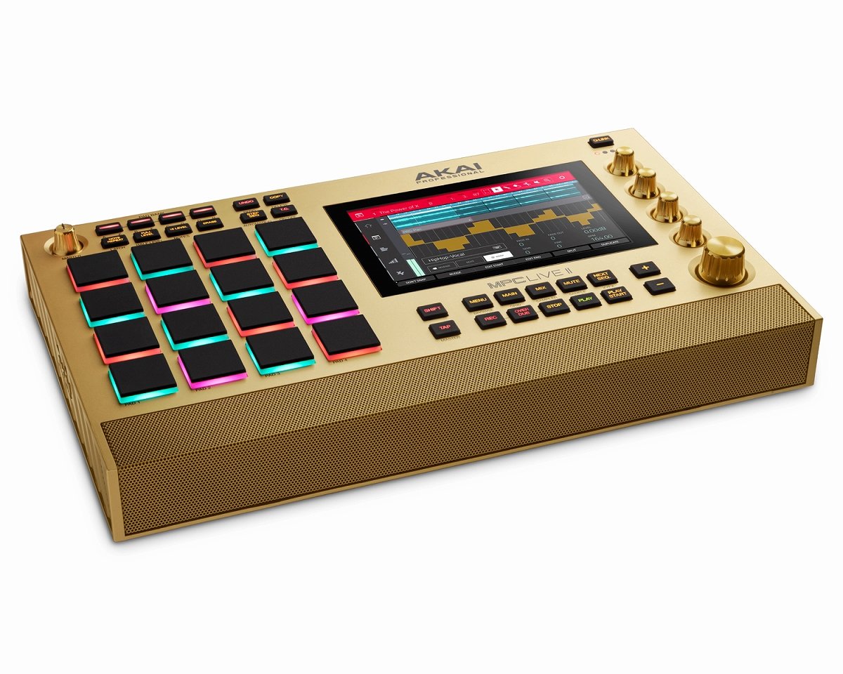 AKAI Professional / MPC Live II Gold【限定ゴールドカラーモデル