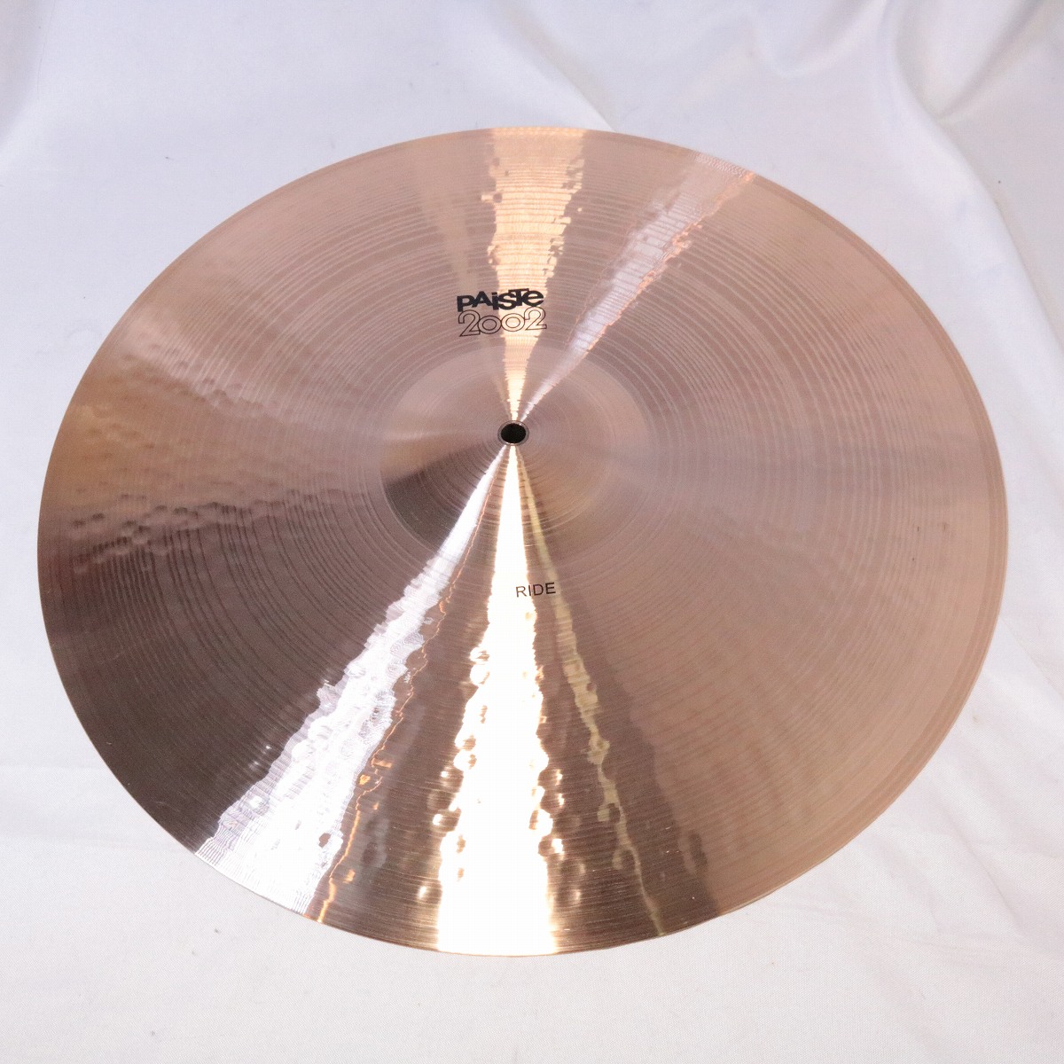 人気色 希少 Paiste 70s 黒ロゴ2002 RIDE パイステ ライドシンバル