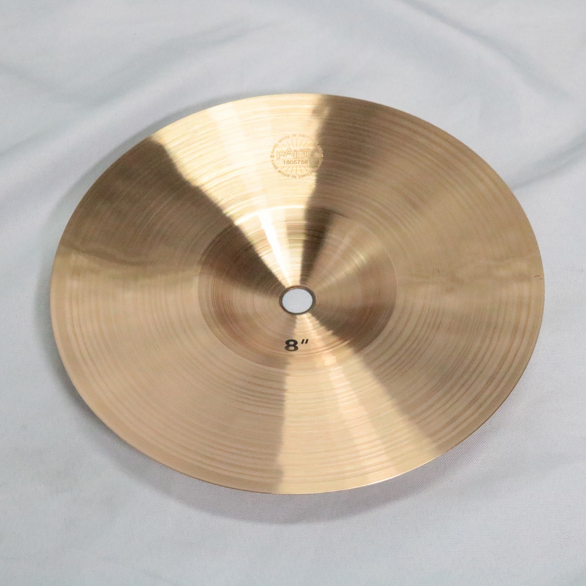 PAISTE / 2002/B 8インチ SPLASH 限定復刻ブラックロゴ スプラッシュ