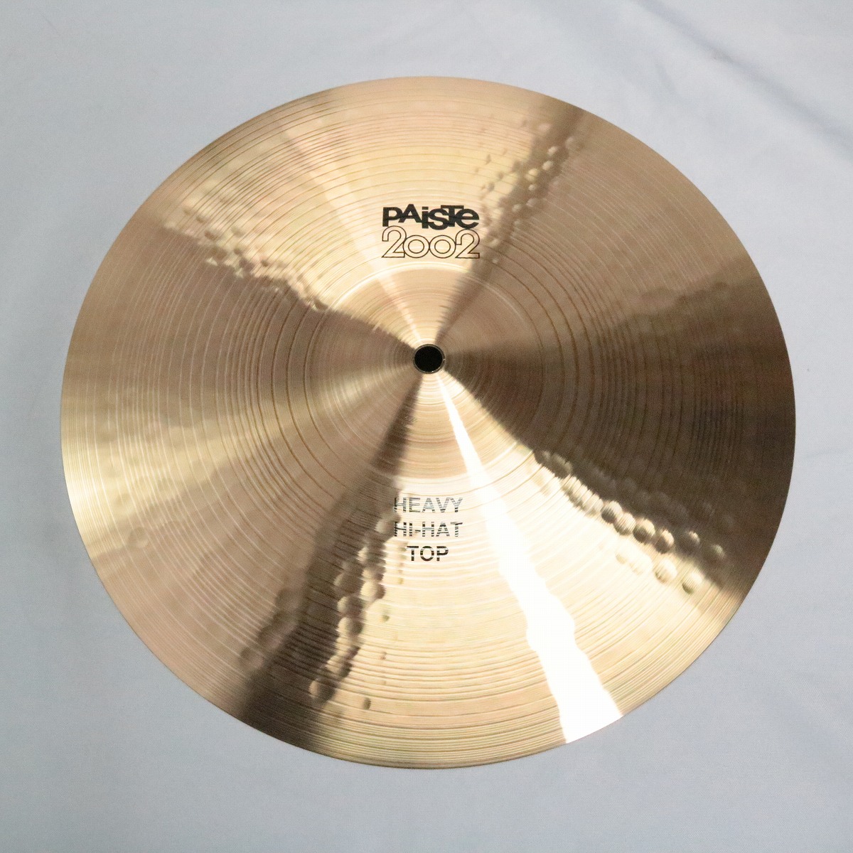 PAISTE / 2002/B 14インチ HEAVY HIHAT ペア 限定復刻ブラックロゴ ハイハットシンバル《在庫限り特価》