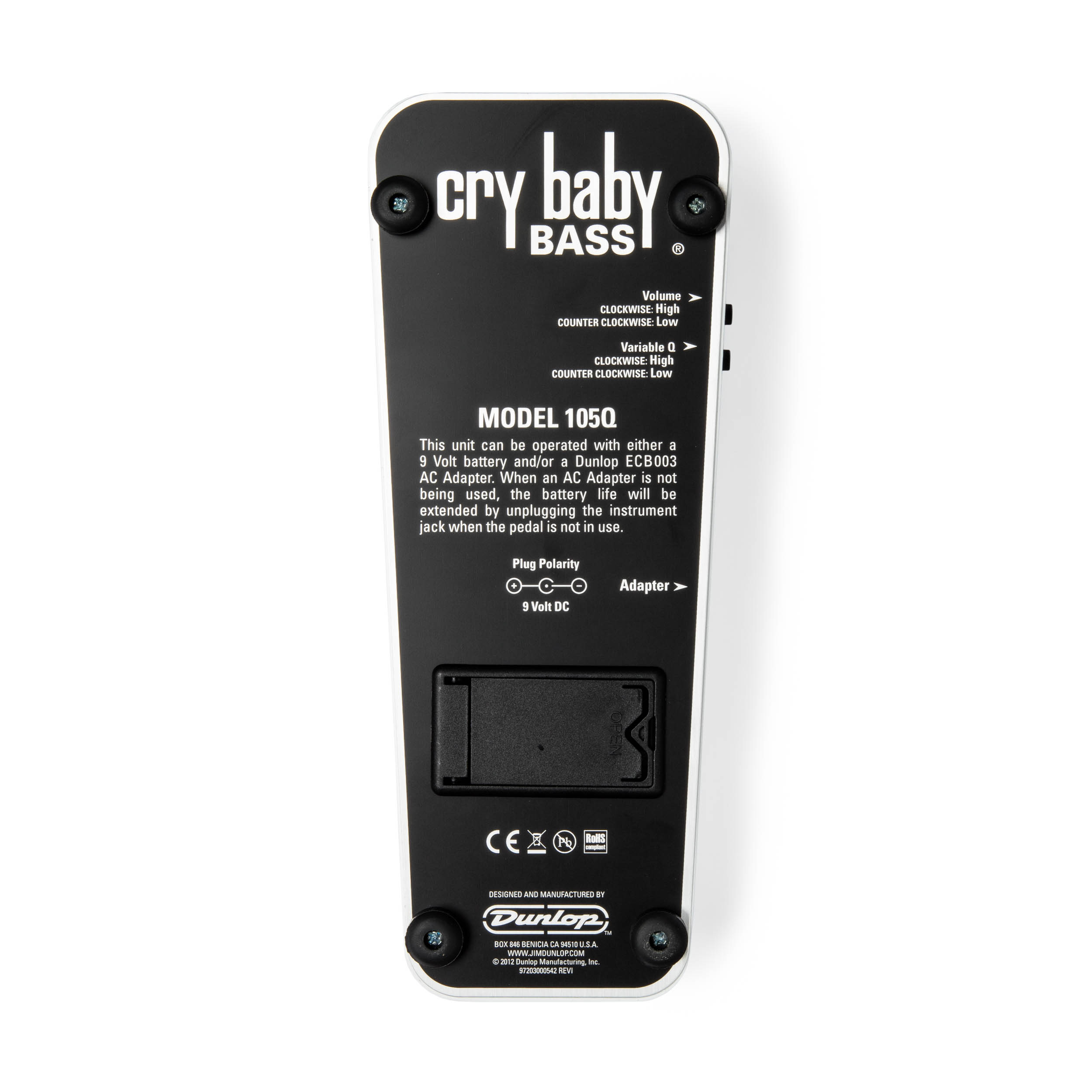 ジム・ダンロップ　Cry Baby ワウペダル Amazon | Jim Dunlop（ジム ダンロップ）ワウペダル クライ