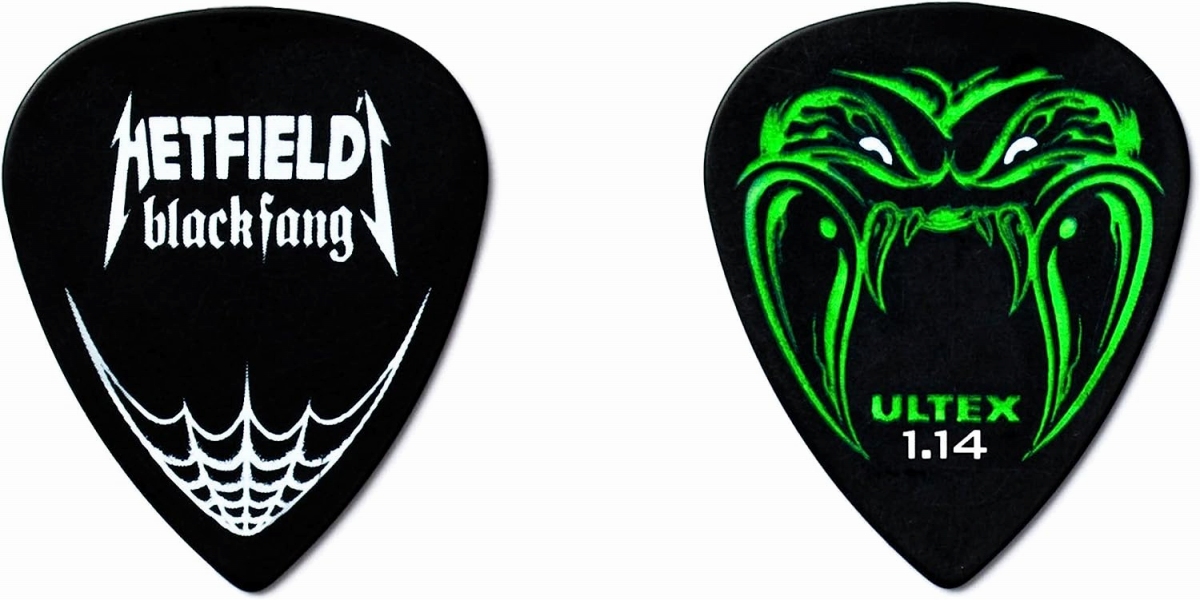 Jim Dunlop / James Hetfield BLACKFANG PICK TIN 1.14mm 缶