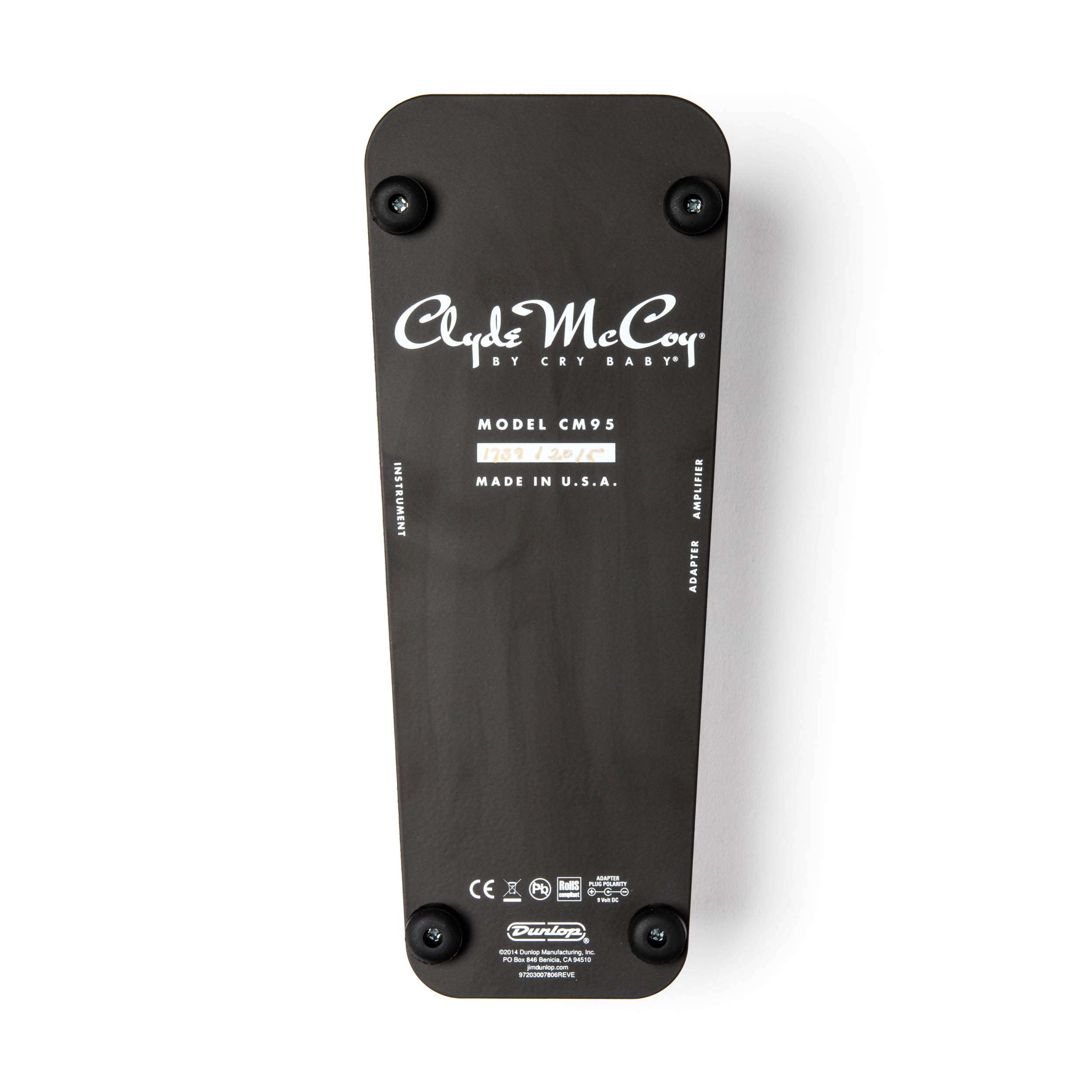 アンプ・エフェクターセール品》Jim Dunlop / CM95 Clyde McCoy