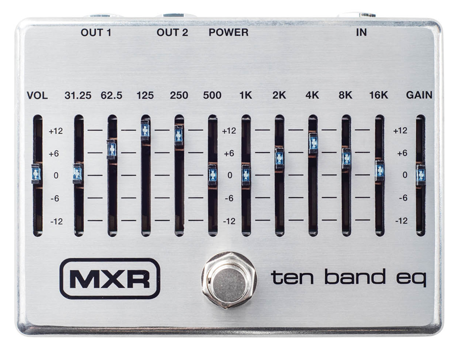 MXR M108S 10-BAND EQ 10バンド・グラフィックイコライザー イシバシ楽器