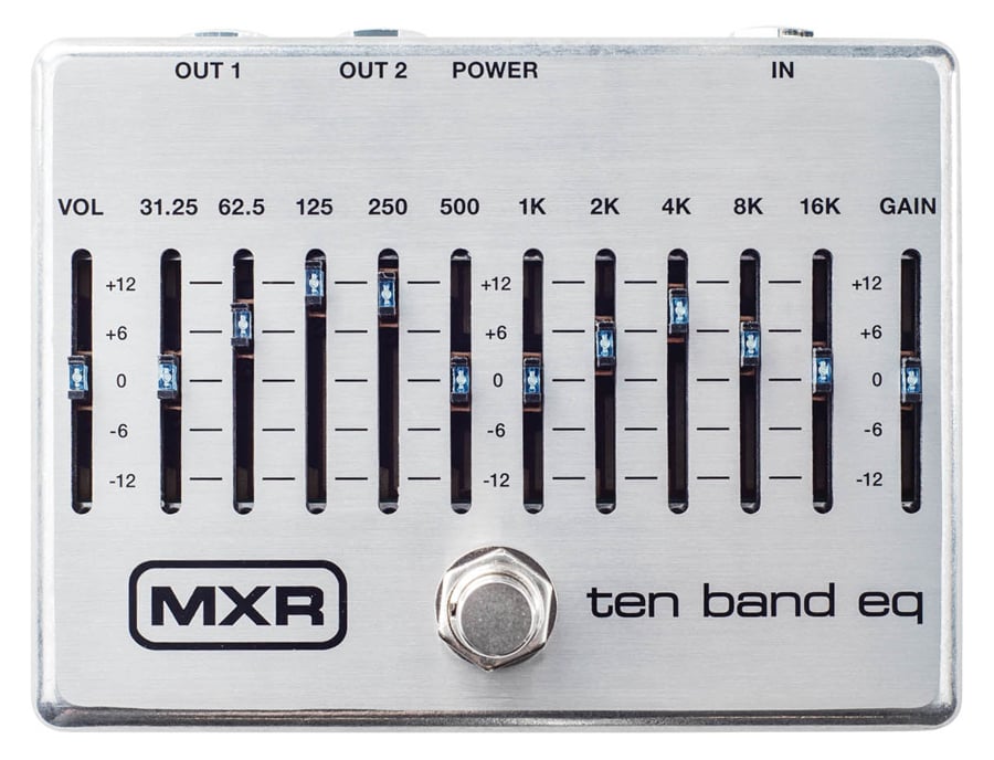 MXR 10BAND グラフィックイコライザー M108