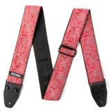 Jim Dunlop / Jacquard Straps D67-11 PAISLEY RED