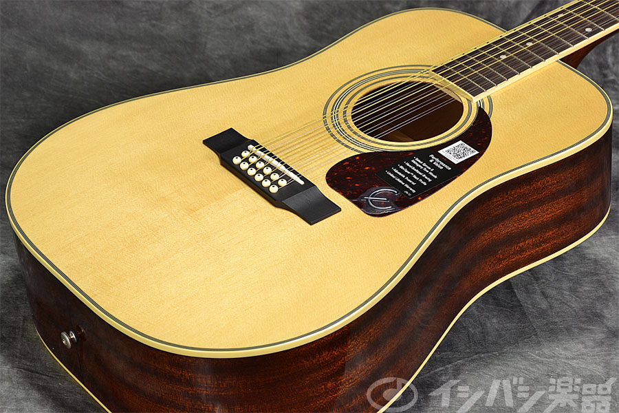 Epiphone / DR-212 Natural 《12弦アコースティックギター》エピフォン アコースティックギター フォークギター アコギ  DR212