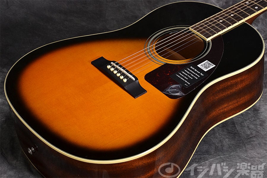 Epiphone AJ-220SCE/Vintage Sunburst エレアコ