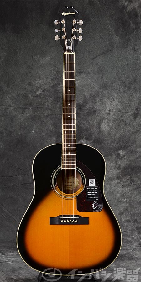 Epiphone AJ-220SCE/Vintage Sunburst エレアコ